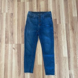 J.Crew high rise skinny jeans